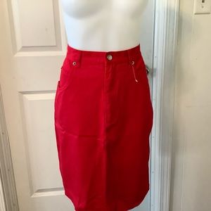 Diana Marco jeans pencil skirt size 8